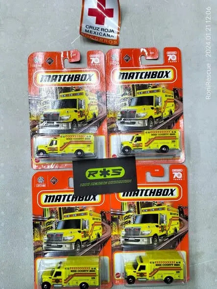 Ambulancia a Escala (Matchbox)