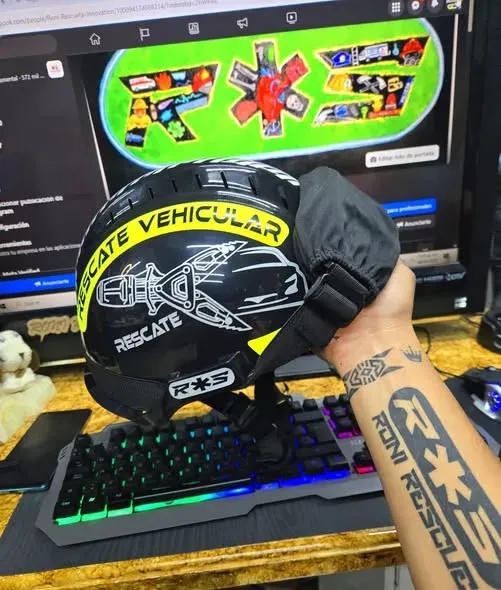 Casco Tipo F2 Personalizado