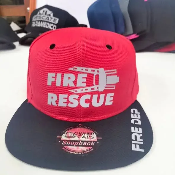 Gorra Personalizada Fire Rescue R1