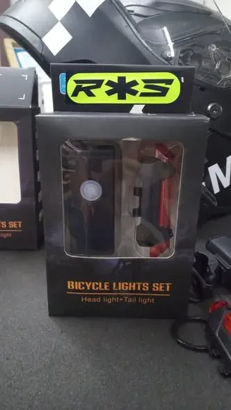 Kit de Luces para Bicicleta (Delantera + Trasera)